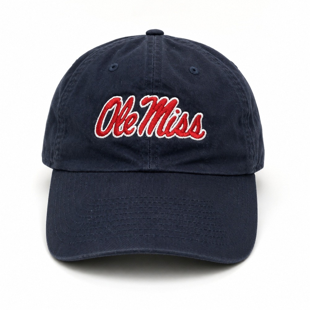 Nike Hat Ole Miss Heritage86 Dri-FIT Mens Navy Blue One Size Adjustable Cap